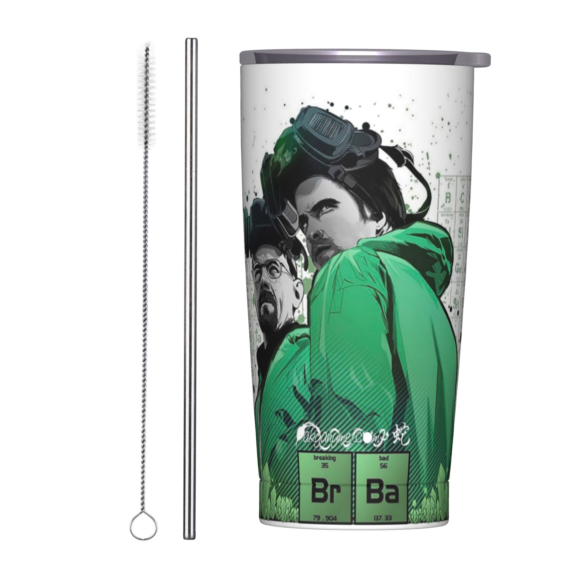 كوب وولتر وايت من بريكينج باد، - مراجعة Tumbler 20Oz White وسعره