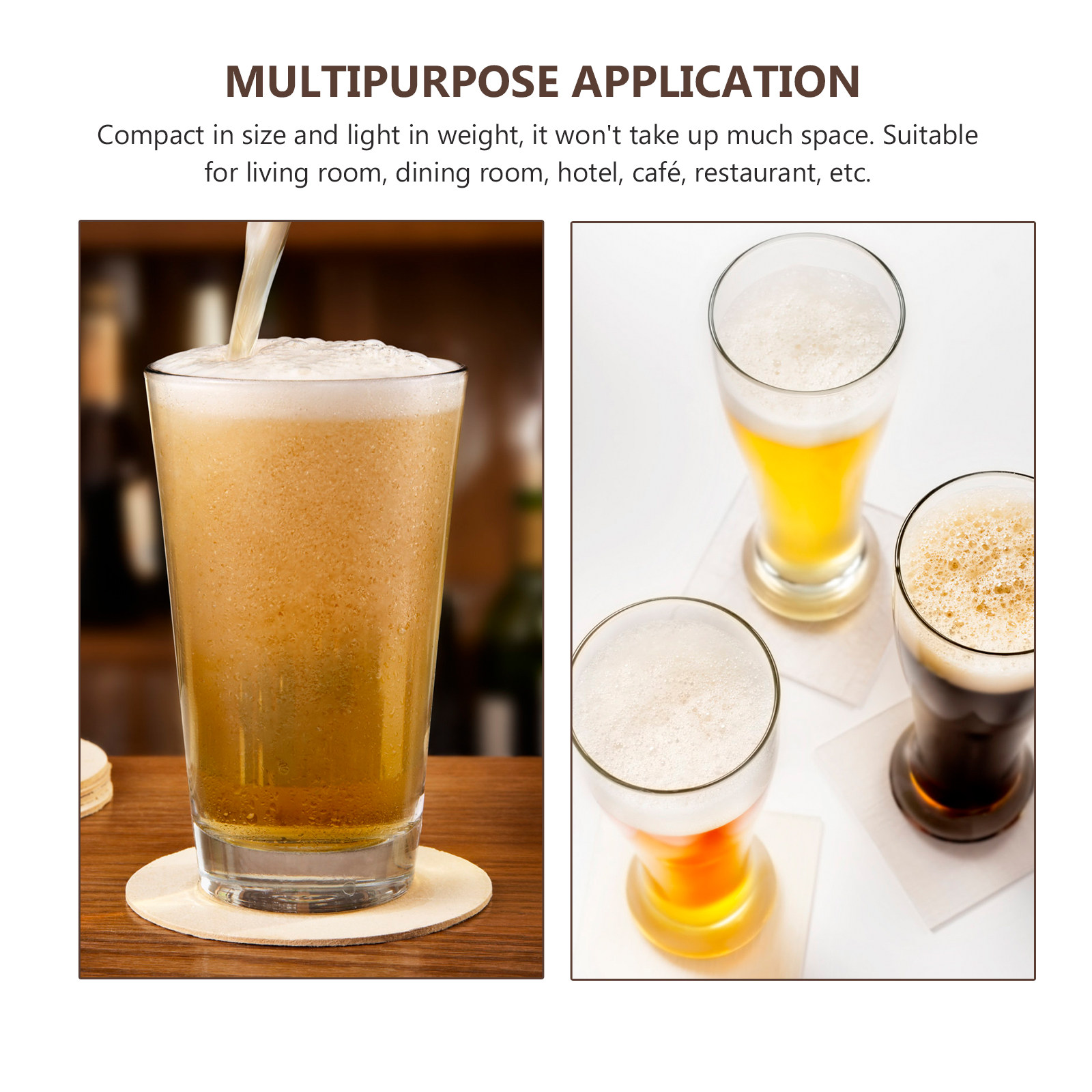 10 قطع من حاملات الأكواب البيض - مراجعة Coaster Sublimation Blank وسعره