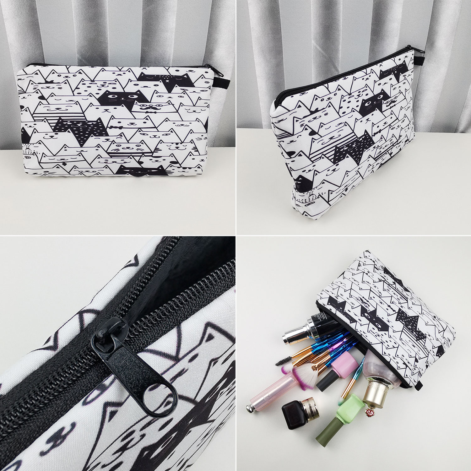 نقل الحرارة حقائب التجميل بلون - مراجعة Pillow Cover Sublimation وسعره