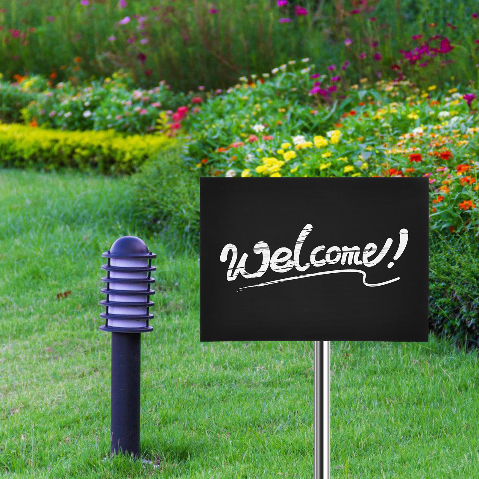 قطعتان من لوحات الإعلانات البل - مراجعة Yard Sign Blank وسعره