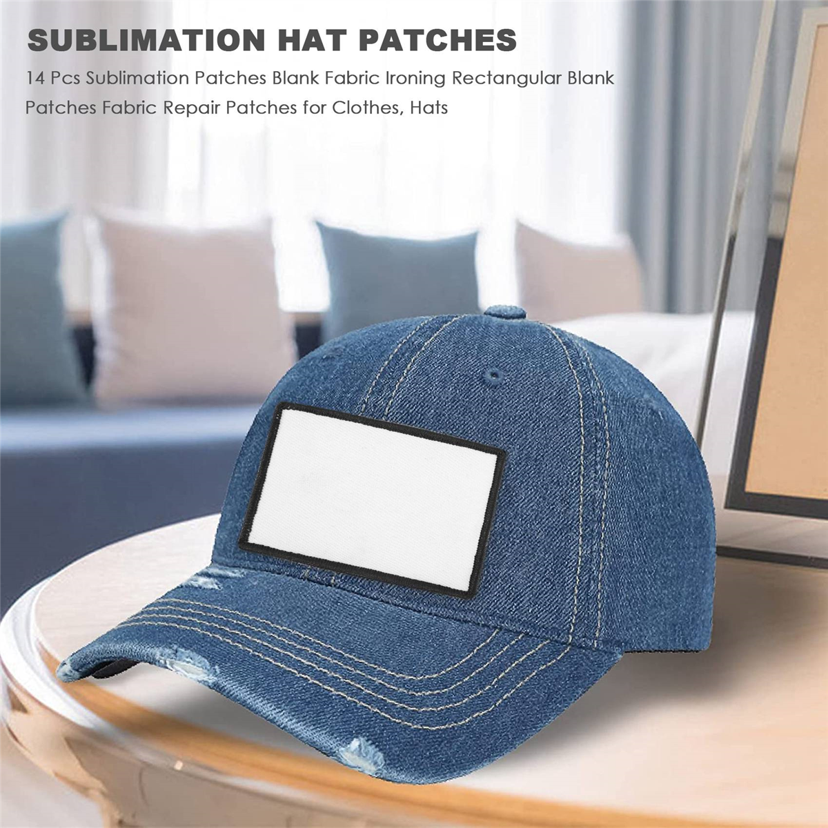 ABVA-14 قطعة بقع التسامي نسيج  - مراجعة Hat Sublimation Blank وسعره