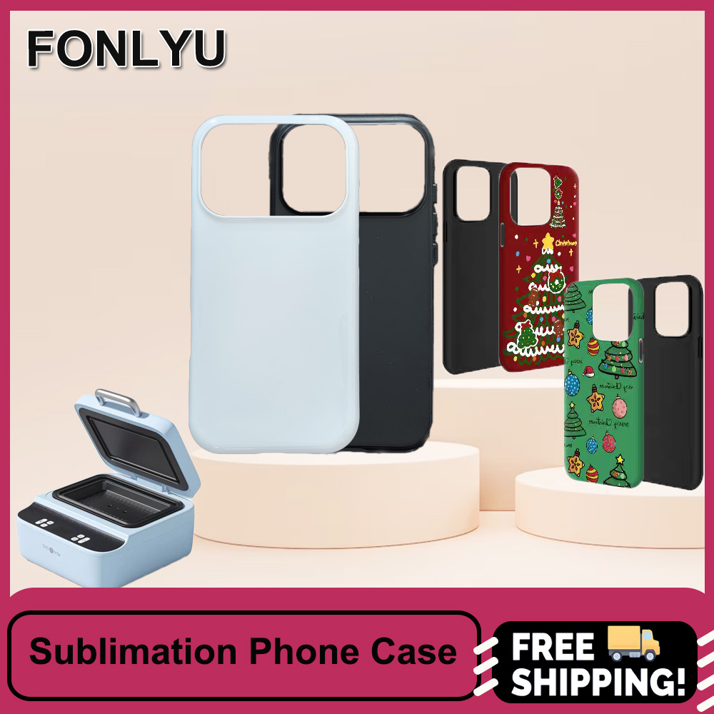 FONLYU 5 قطعة التسامي ثلاثية ا - مراجعة Phone Case Blank Print وسعره