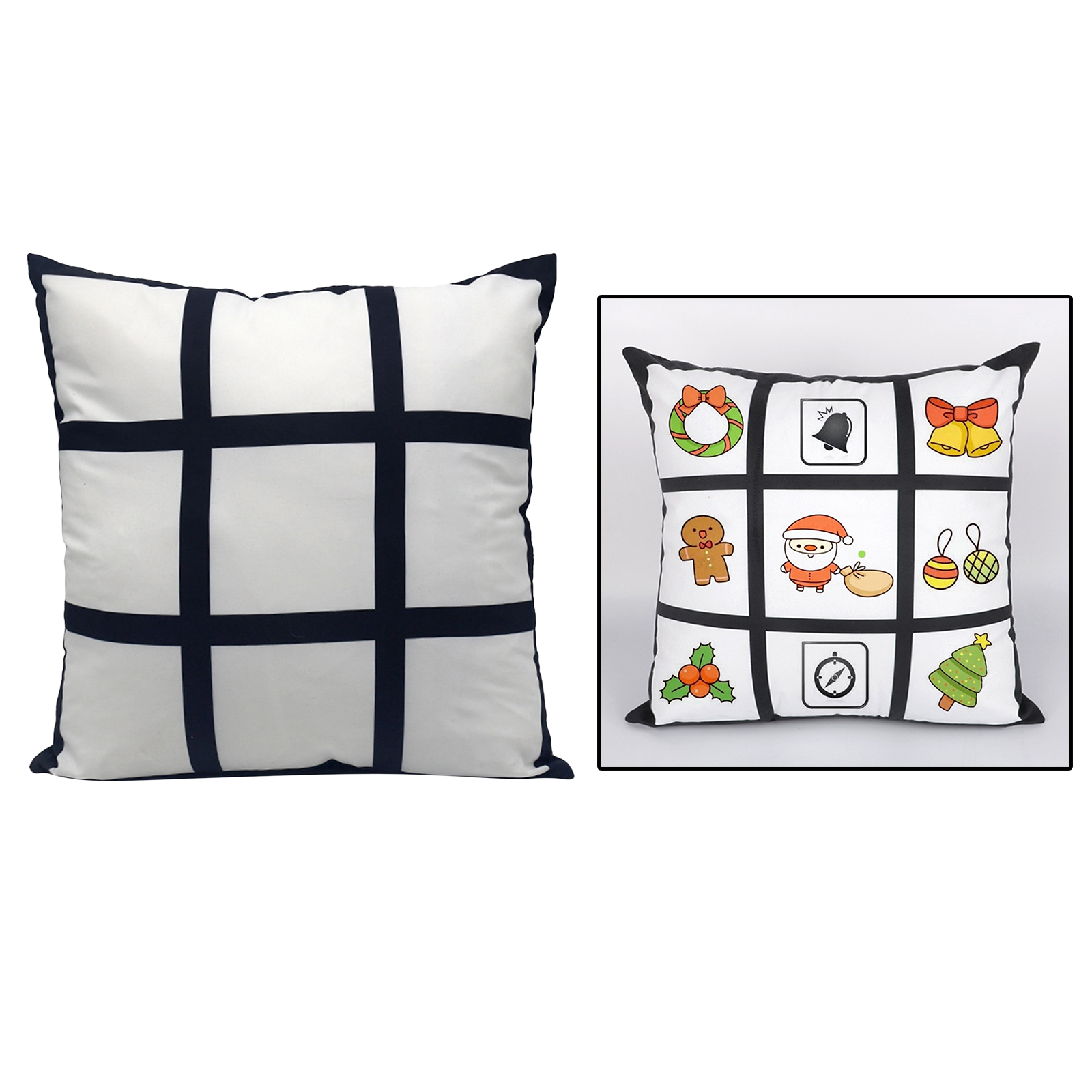 10 قطعة/الوحدة التسامي الفراغا - مراجعة Pillow Cover Sublimation وسعره