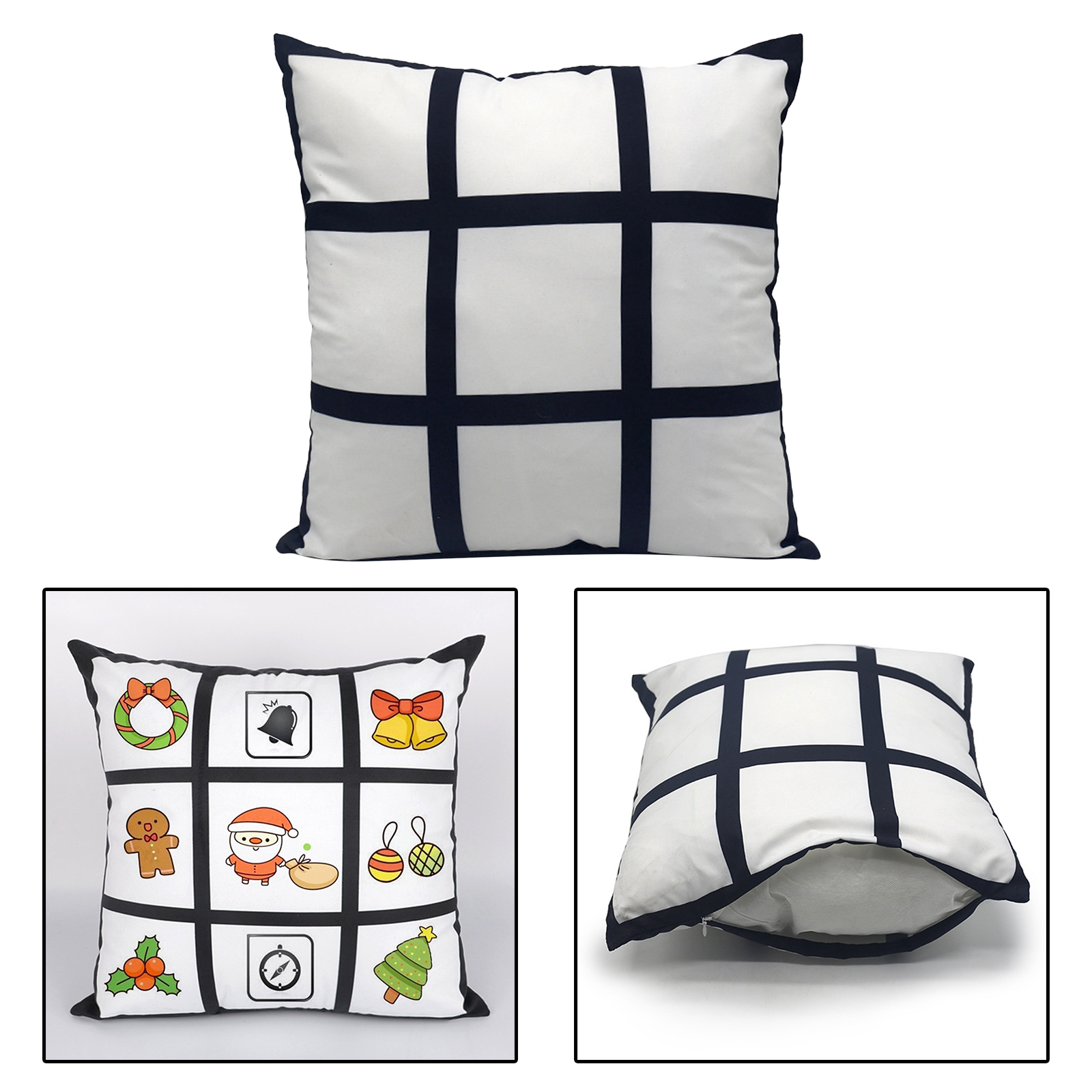 10 قطعة/الوحدة التسامي الفراغا - مراجعة Pillow Cover Sublimation وسعره