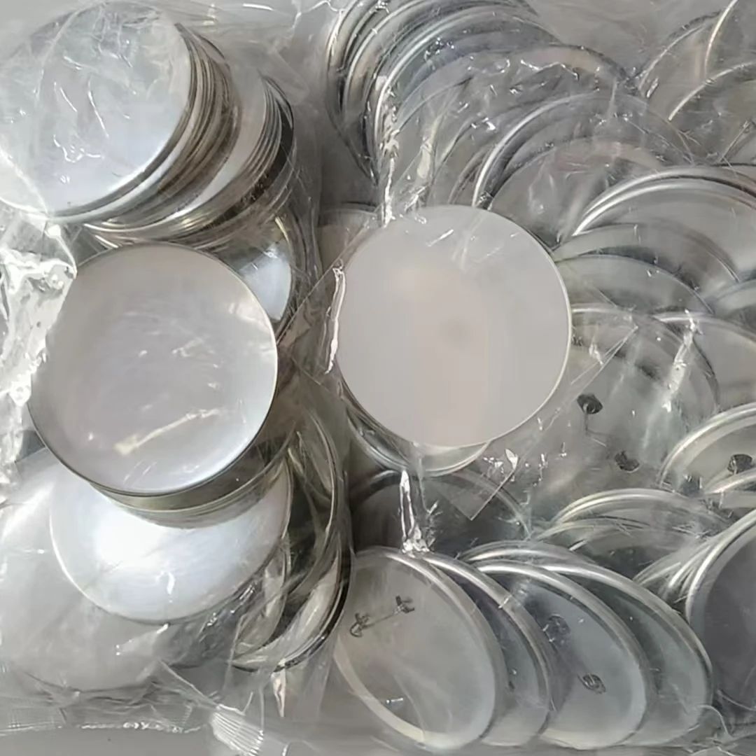 500 قطعة من أزرار الشارات المع - مراجعة Button Badge Blank وسعره