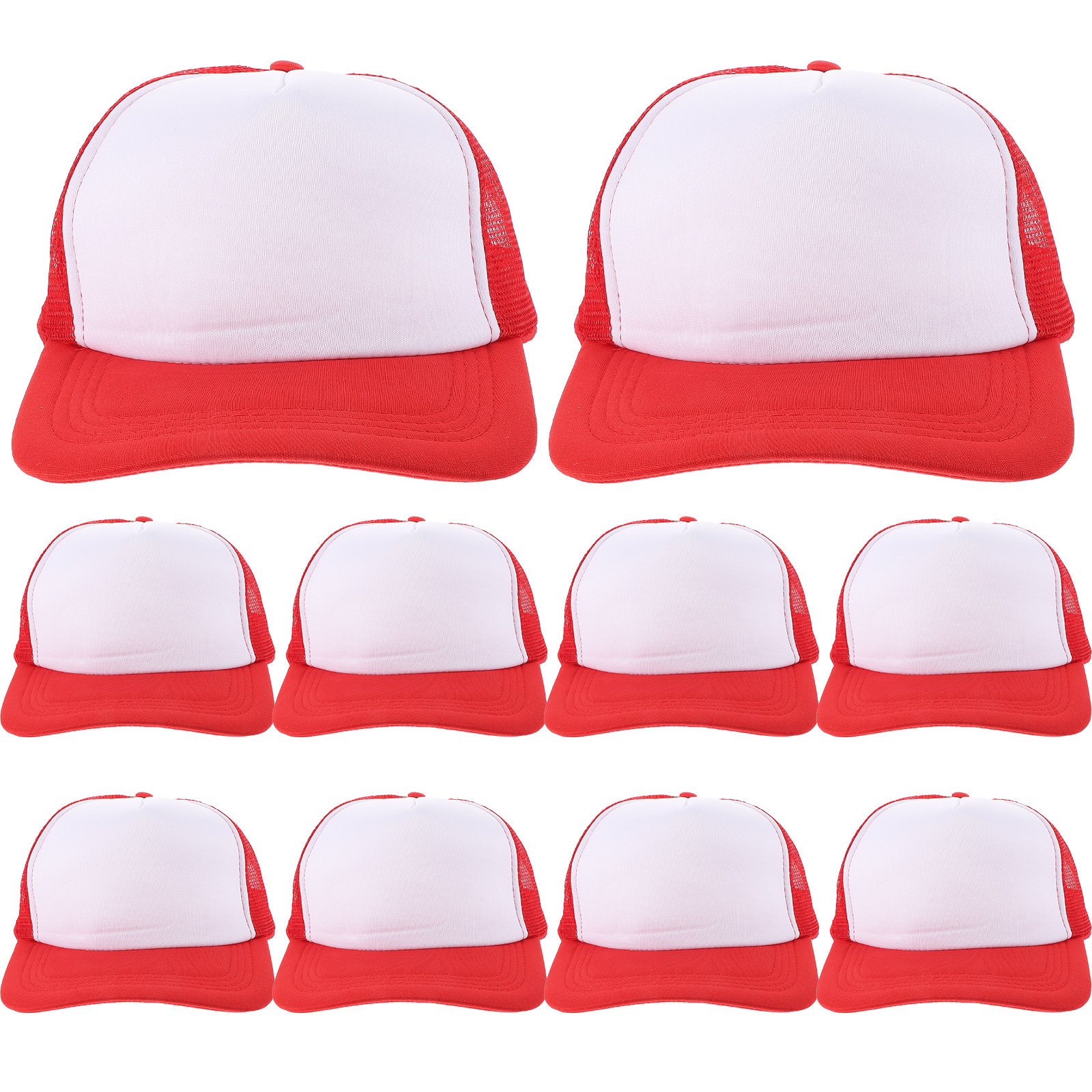 10 قطع من قبعات البيسبول الفار - مراجعة Hat Sublimation Blank وسعره