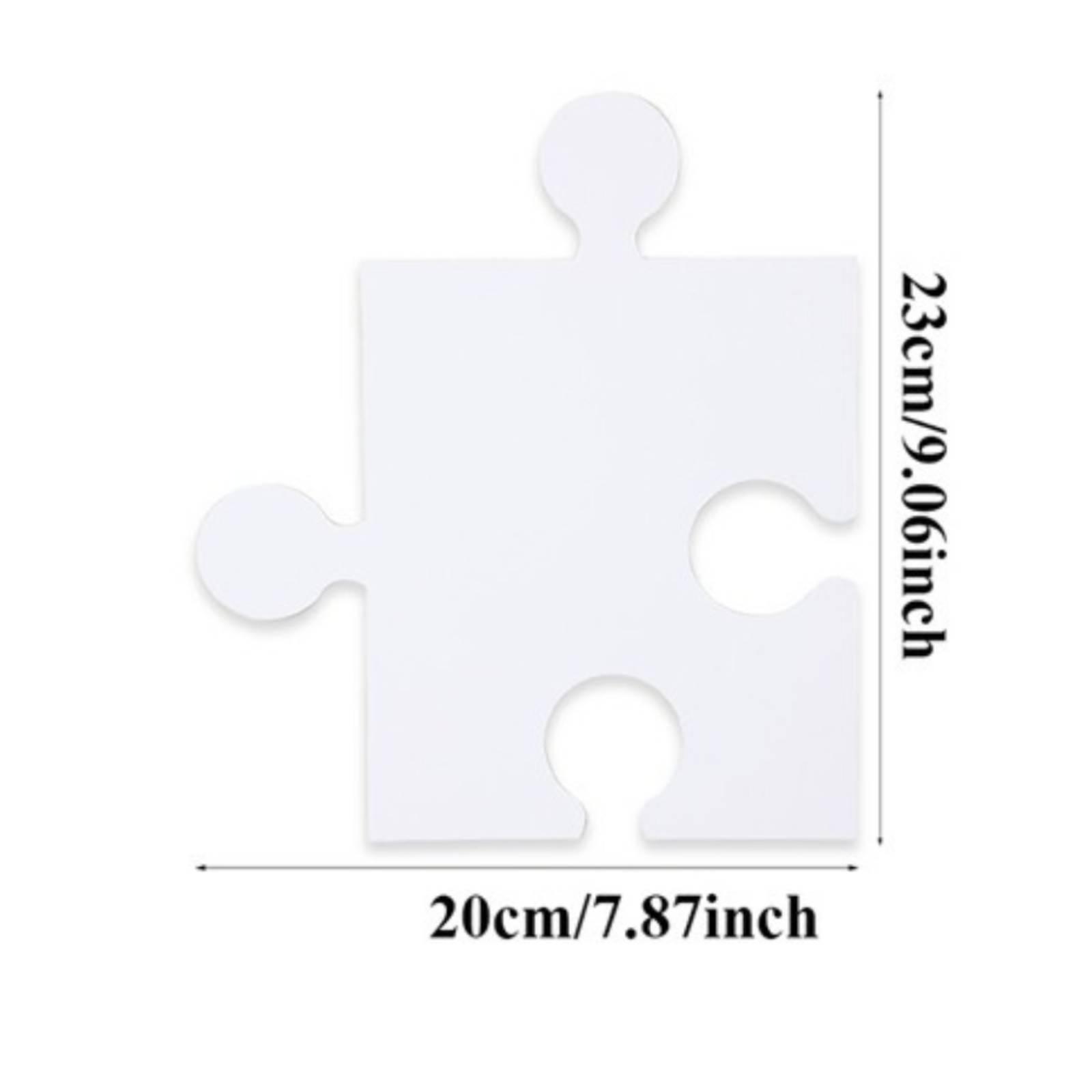 مجموعة ألغاز من الورق المقوى ا - مراجعة Puzzle Blank White وسعره