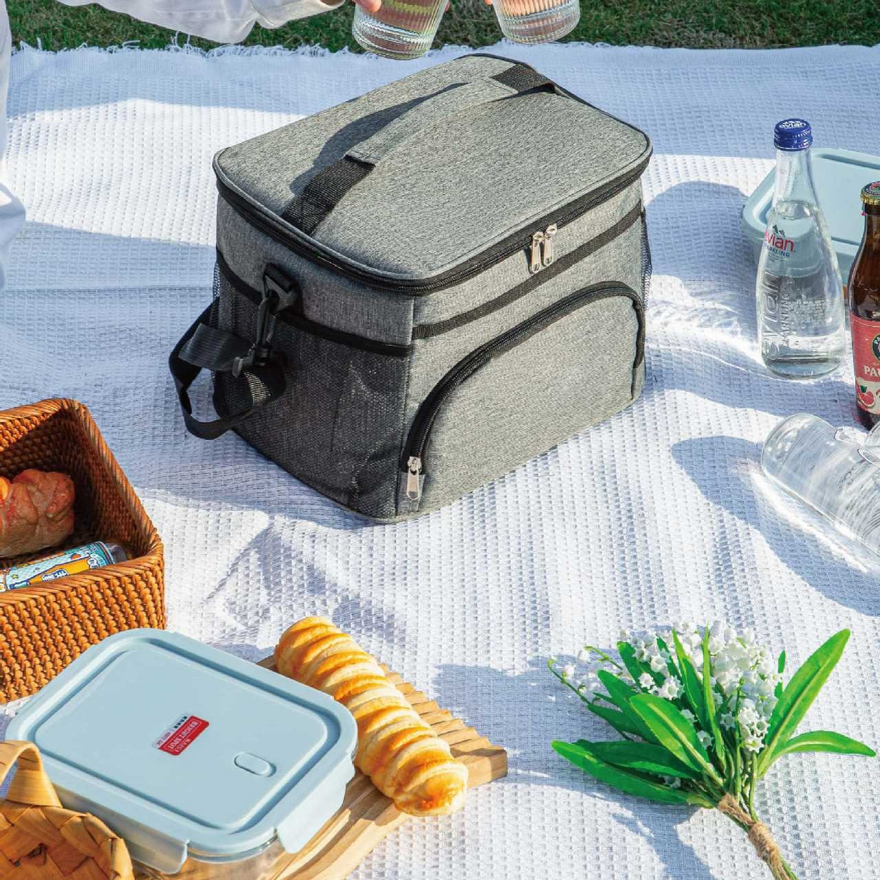 حقيبة نزهة كبيرة السعة مقاومة  - مراجعة Tote Bag Sublimation وسعره