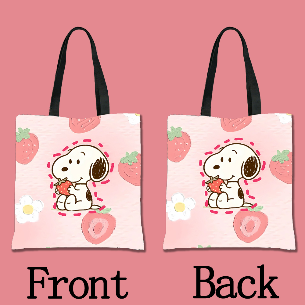 حقيبة قماشية مطبوعة بتصميم سنو - مراجعة Tote Bag Sublimation وسعره
