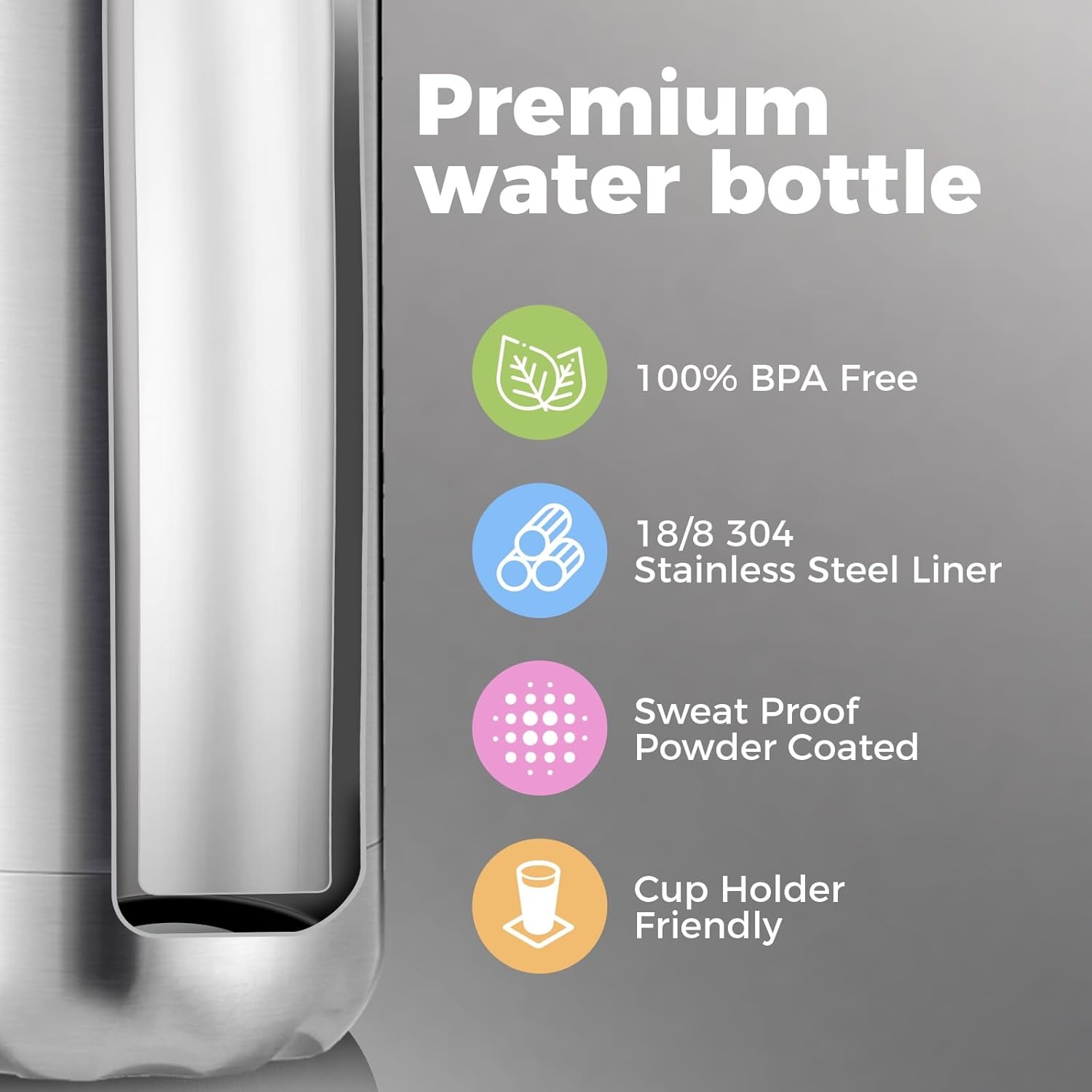 الرياضة في الهواء الطلق جدار م - مراجعة Water Bottle Blank وسعره