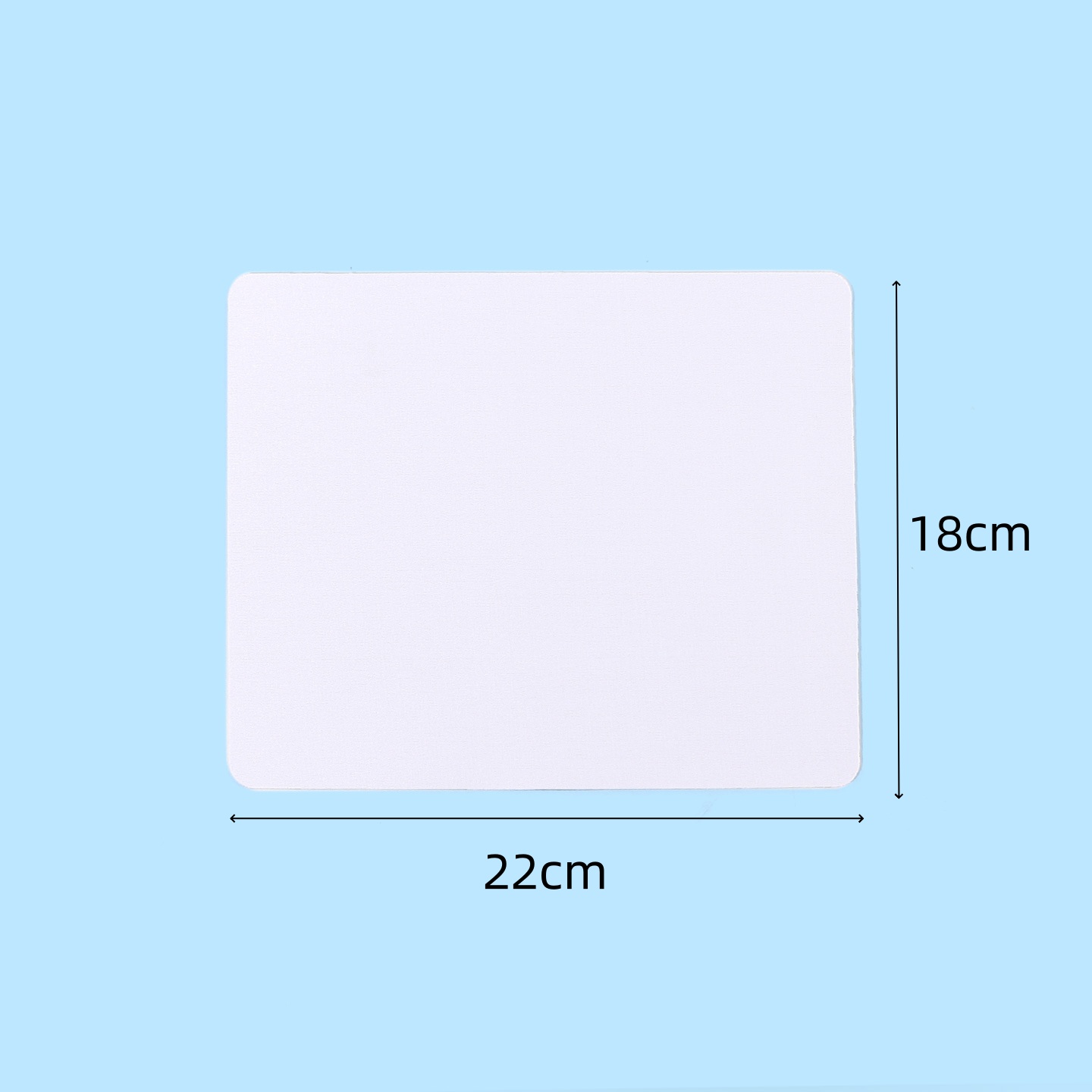 20 قطعة/الوحدة 22*18 سنتيمتر ف - مراجعة Mouse Pad Blank Sublimation وسعره