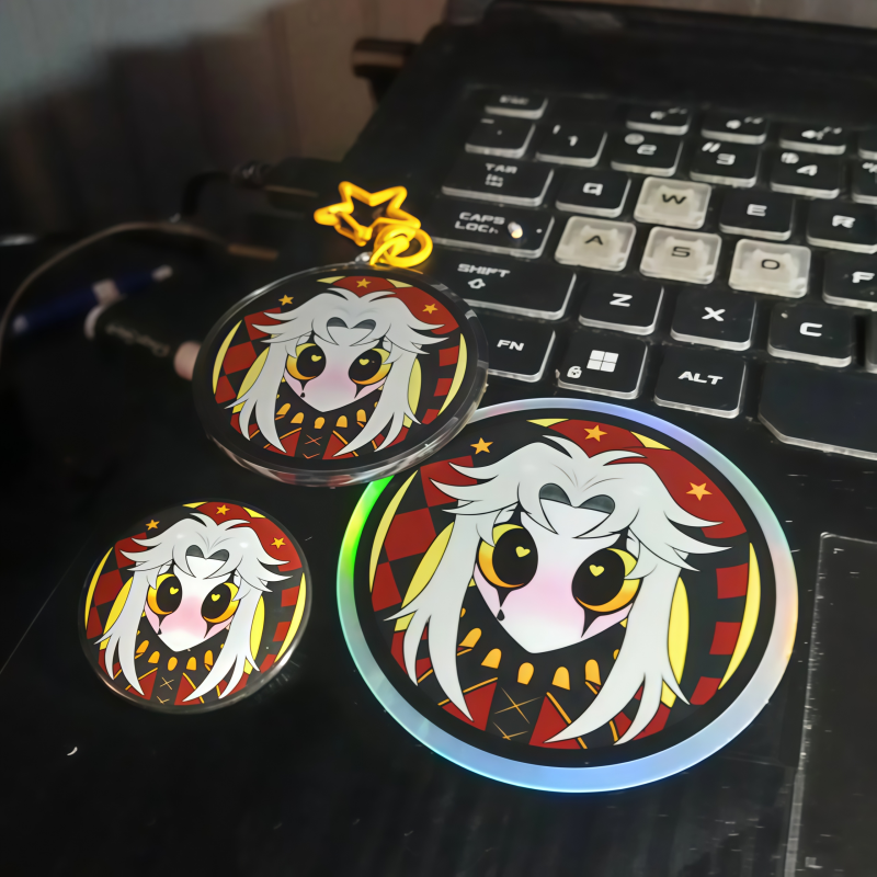 شارة أكريليك ودبوس زينة بتصميم - مراجعة Button Badge Blank وسعره