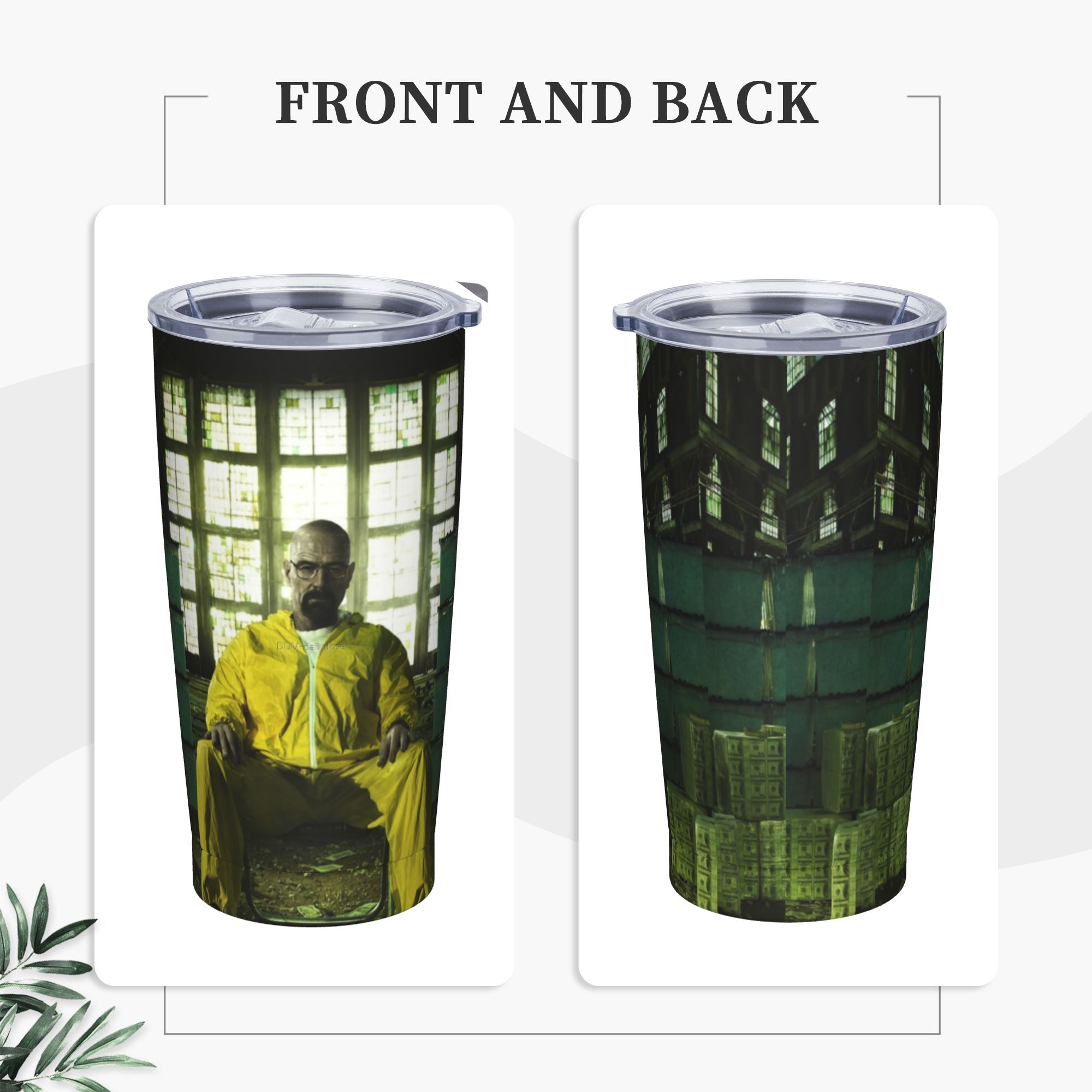 كوب بريكنج باد وولتر وايت معزو - مراجعة Tumbler 20Oz White وسعره