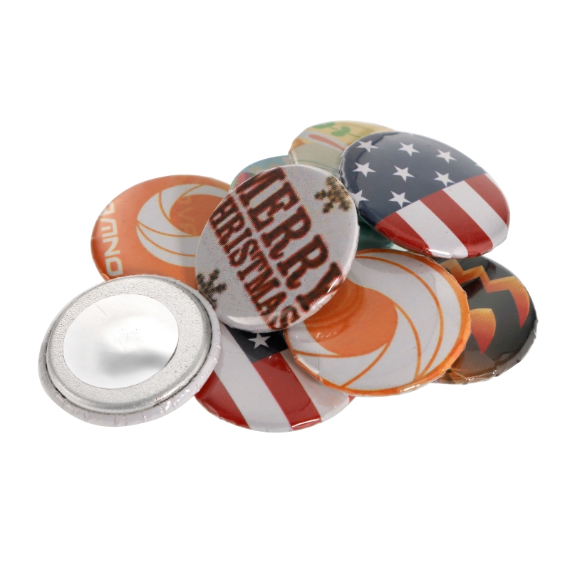 أجزاء صنع بأزرار فارغة ، ثلاجة - مراجعة Button Badge Blank وسعره