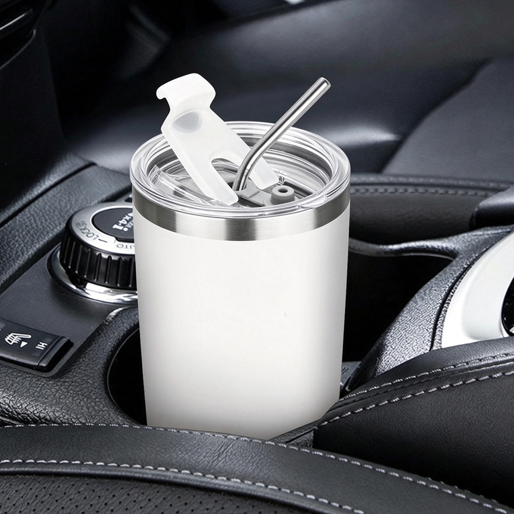 كوب معزول سعة 20 أونصة مع غطاء - مراجعة Tumbler 20Oz White وسعره