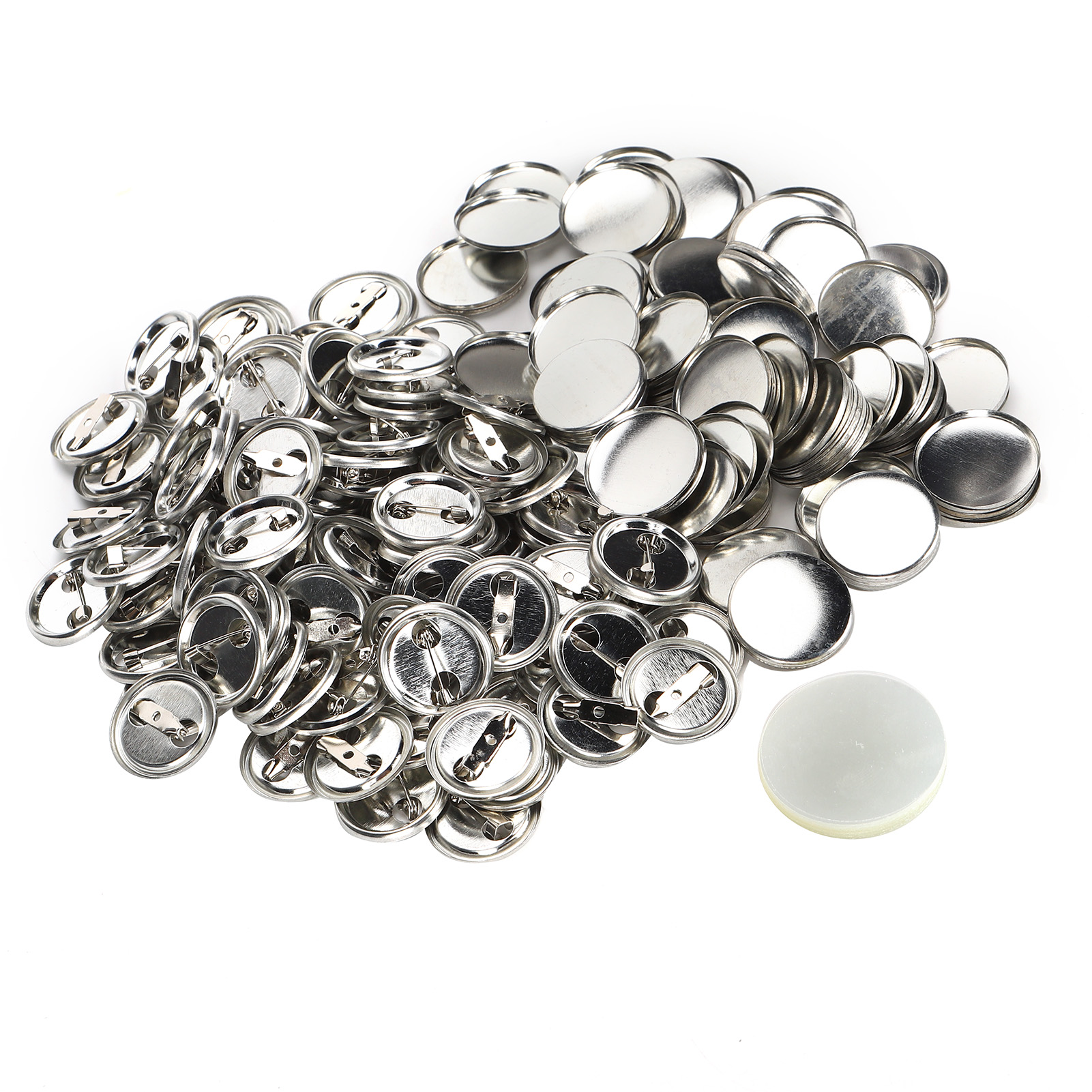 أجزاء شارات دائرية فارغة للحرف - مراجعة Button Badge Blank وسعره