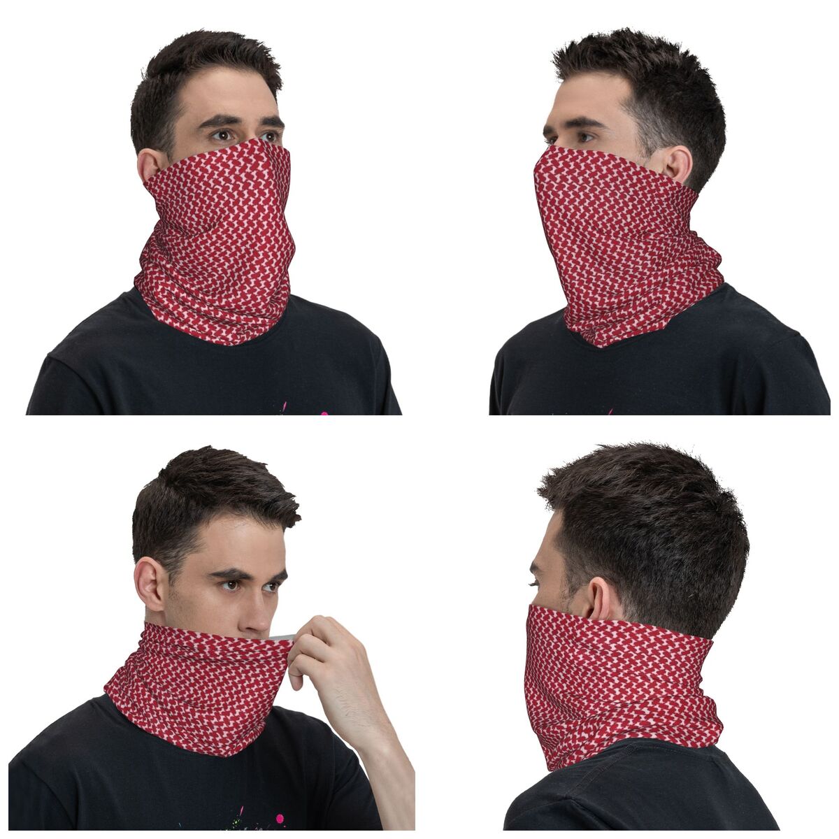 الشرق الأوسط كوفية باندانا الر - مراجعة Bandana Blank White وسعره