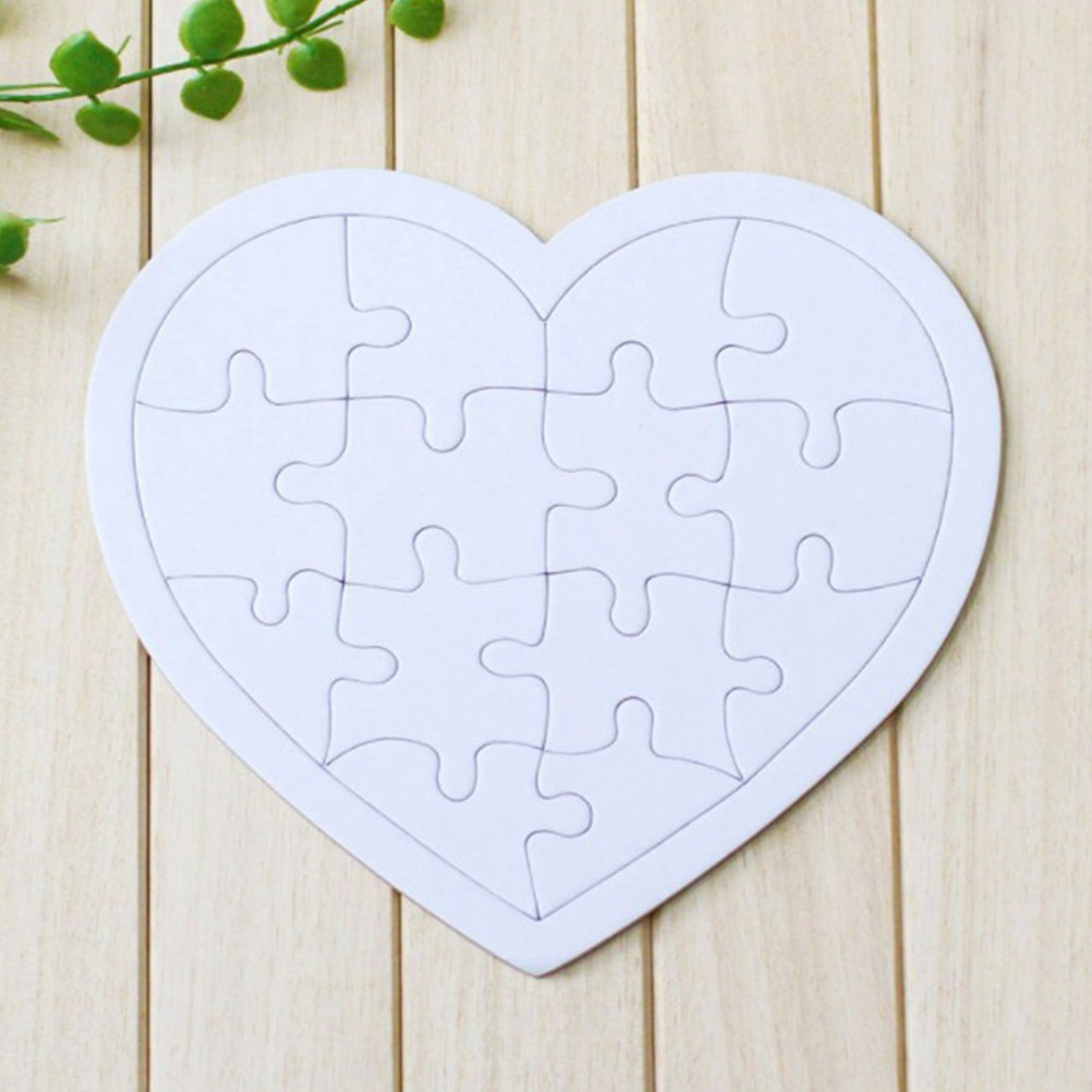 مجموعة ألغاز ورقية بيضاء للرسم - مراجعة Puzzle Blank White وسعره