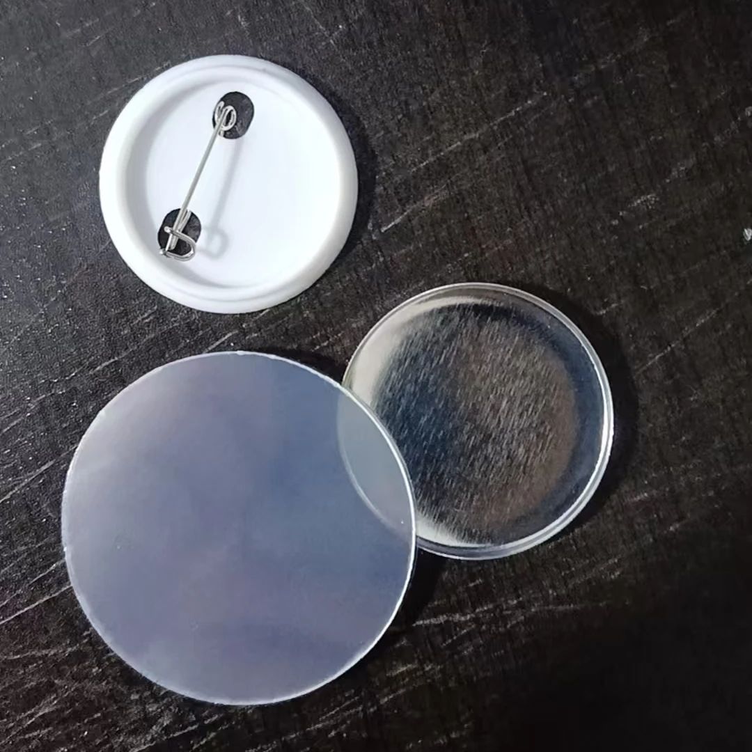 200 مجموعة من مواد صنع الشارات - مراجعة Button Badge Blank وسعره