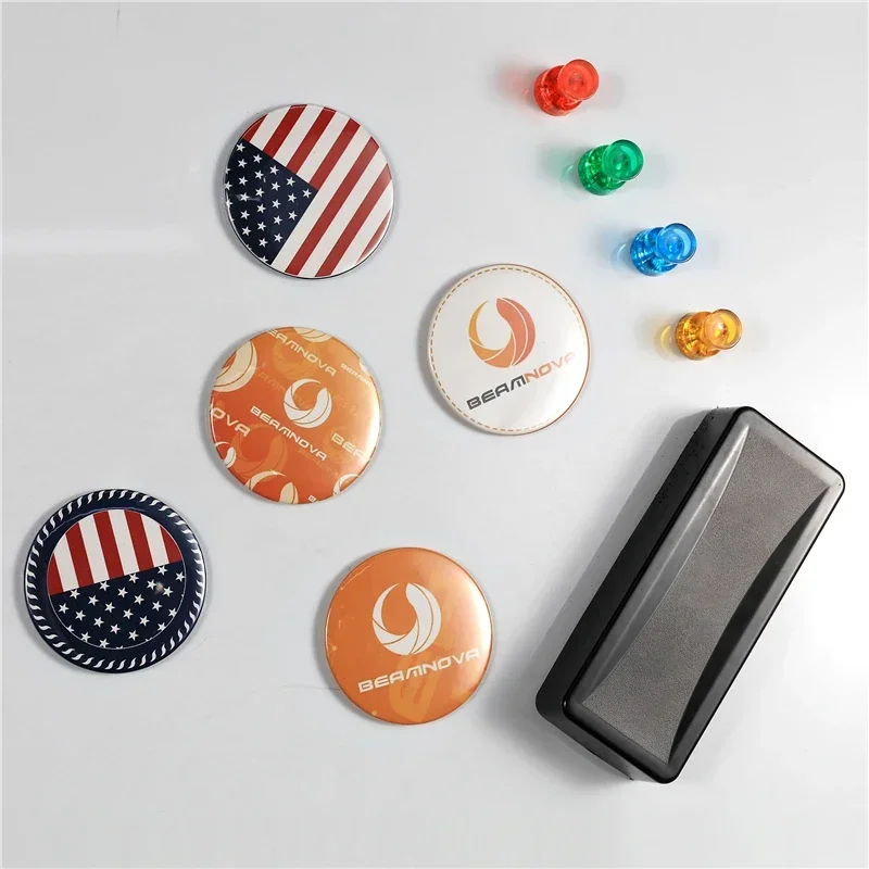 50/100 قطعة 25-75 مللي متر الم - مراجعة Button Badge Blank وسعره