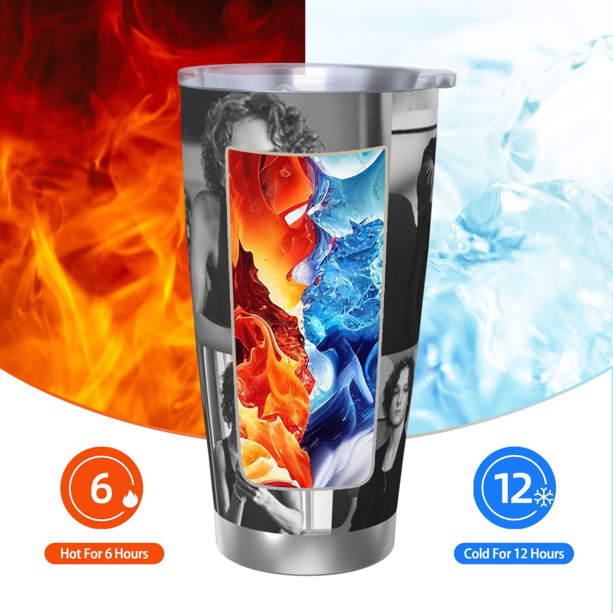 أبيض وأسود ميسون لهم كولاج بهل - مراجعة Tumbler 20Oz White وسعره