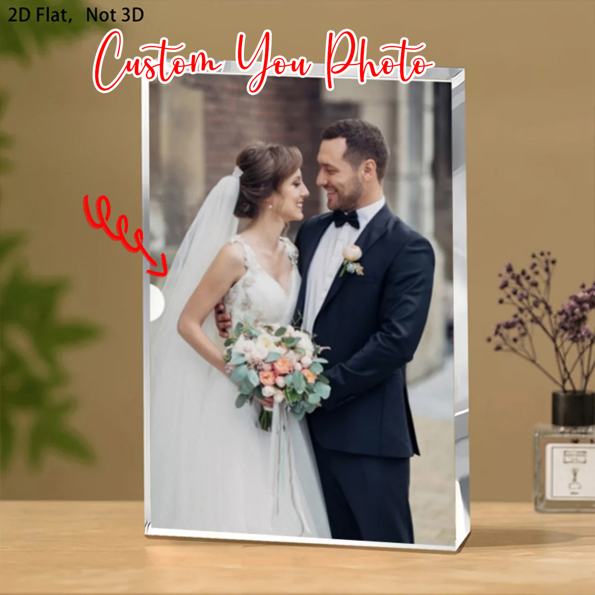 لوحة صور أكريليك مخصصة ثنائية  - مراجعة Photo Acrylic Block وسعره