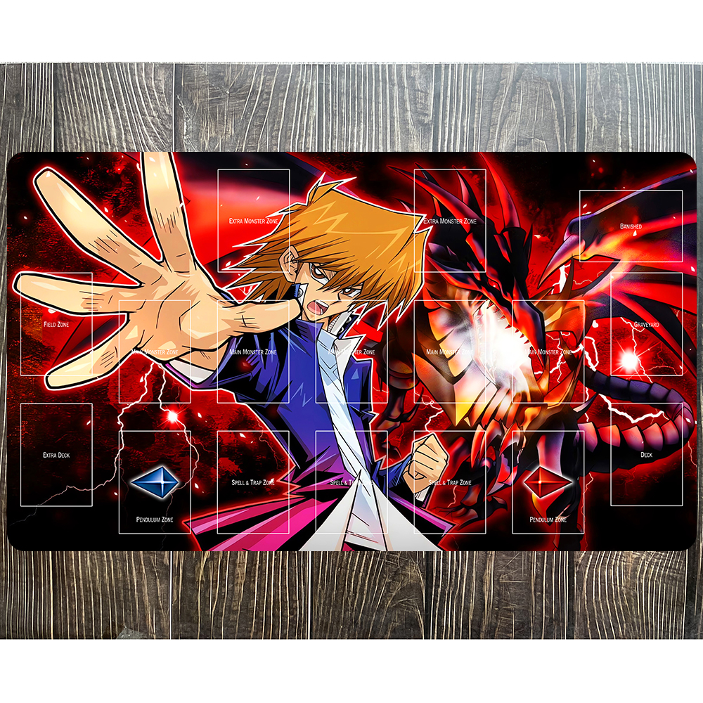 Yu-Gi-Oh Red-eyes Black Flare  - مراجعة Door Mat Blank وسعره